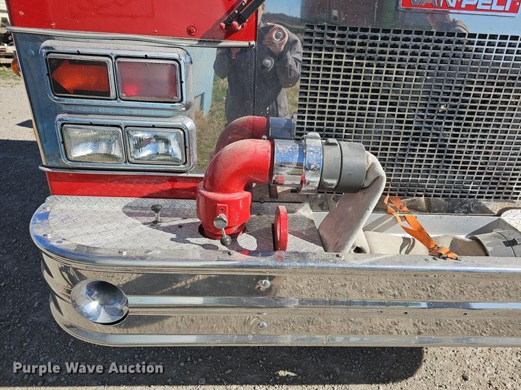 image for item DM1584 1985 Van Pelt Spartan fire truck