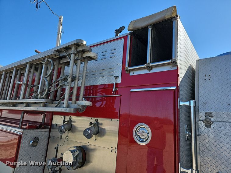 image for item DM1584 1985 Van Pelt Spartan fire truck