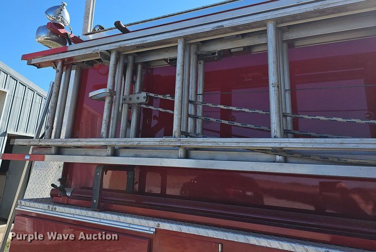 image for item DM1584 1985 Van Pelt Spartan fire truck