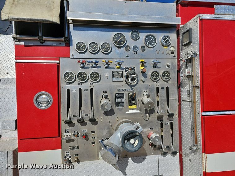 image for item DM1584 1985 Van Pelt Spartan fire truck