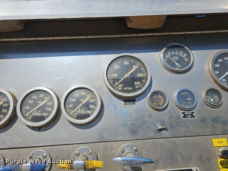 image for item DM1584 1985 Van Pelt Spartan fire truck