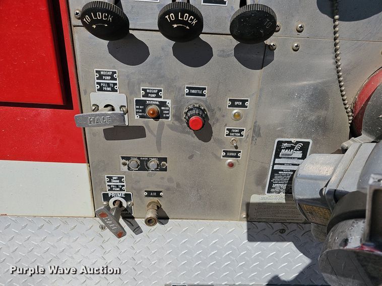 image for item DM1584 1985 Van Pelt Spartan fire truck