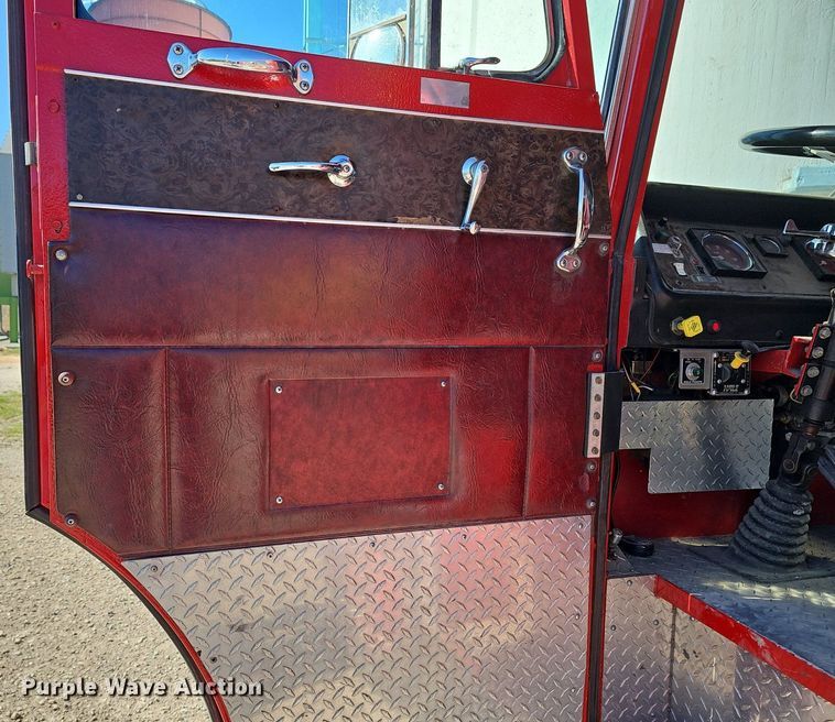 image for item DM1584 1985 Van Pelt Spartan fire truck