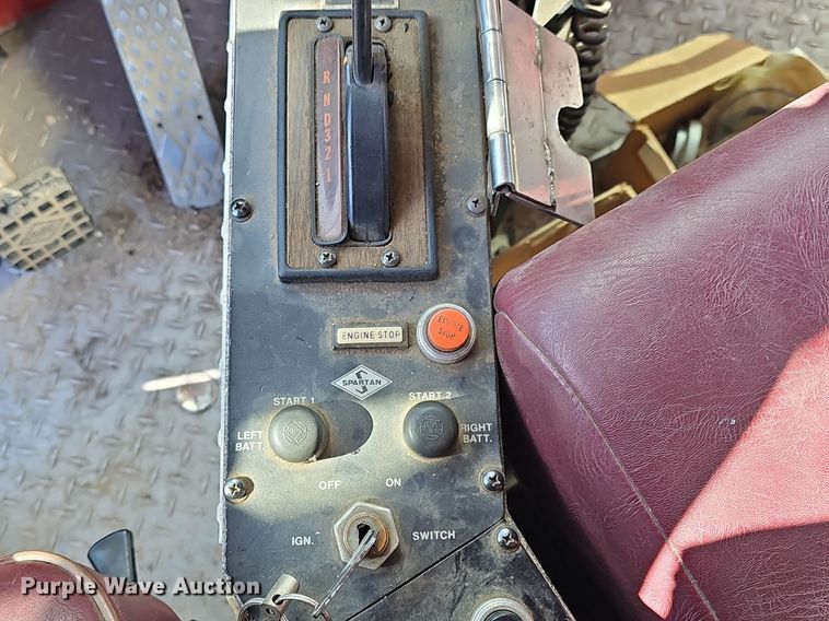 image for item DM1584 1985 Van Pelt Spartan fire truck