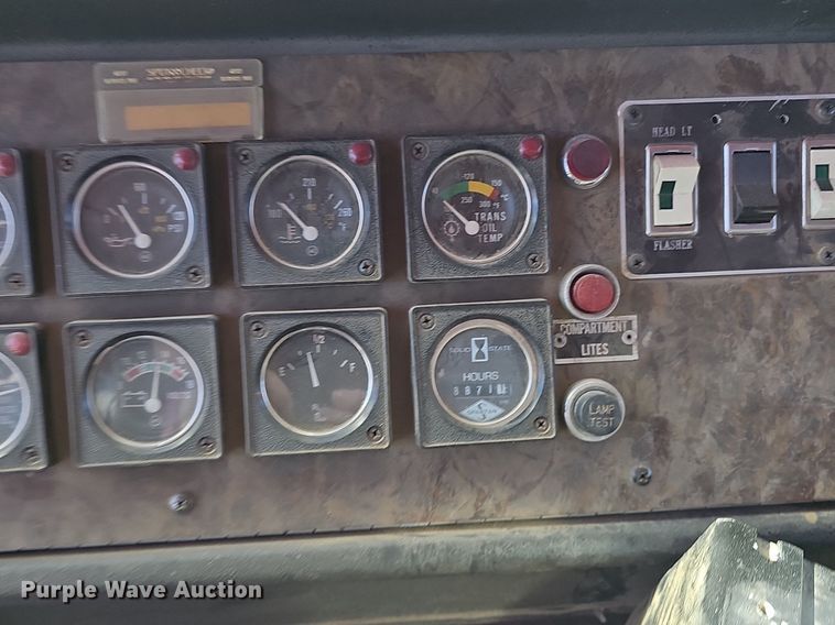 image for item DM1584 1985 Van Pelt Spartan fire truck