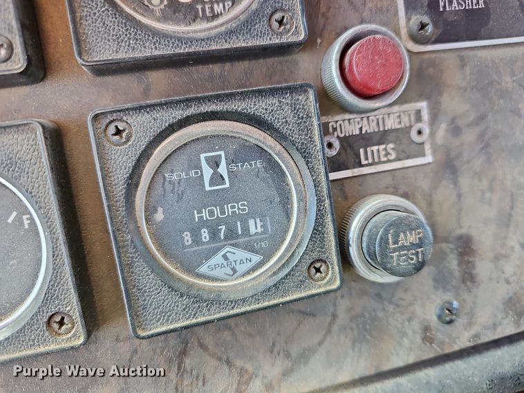 image for item DM1584 1985 Van Pelt Spartan fire truck