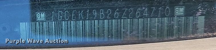 image for item DM1601 2006 Chevrolet Silverado 1500 Ext. Cab pickup truck