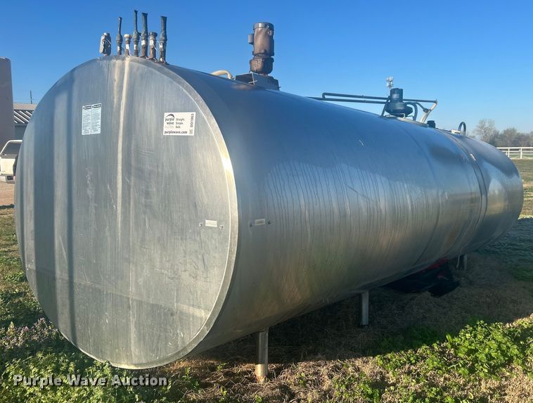 image for item DO1063 Alfa Laval Model AC3000 Stainless steel milk tank
