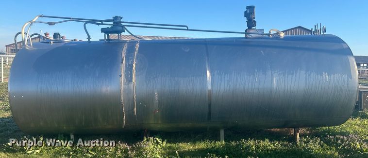 image for item DO1063 Alfa Laval Model AC3000 Stainless steel milk tank