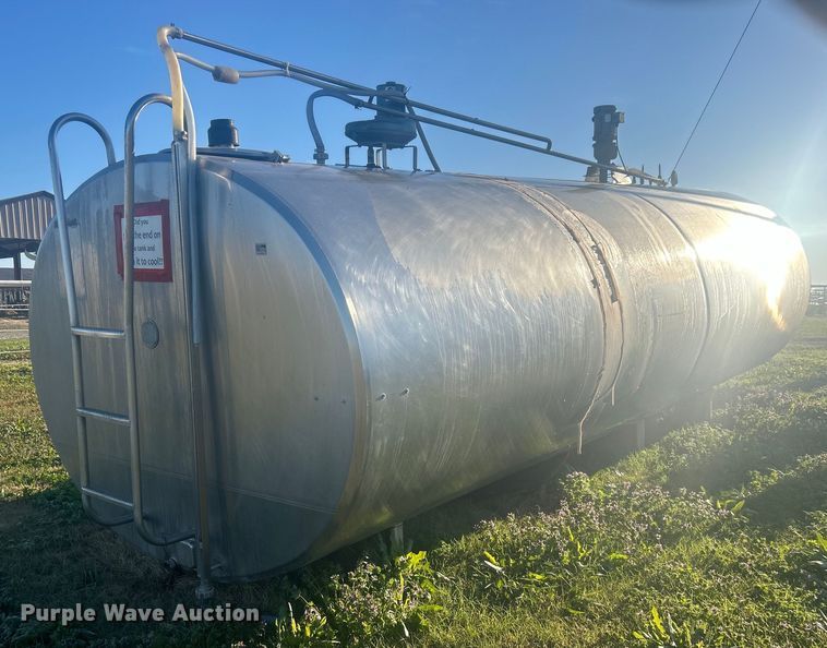 image for item DO1063 Alfa Laval Model AC3000 Stainless steel milk tank