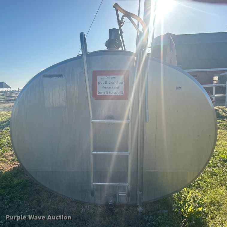 image for item DO1063 Alfa Laval Model AC3000 Stainless steel milk tank