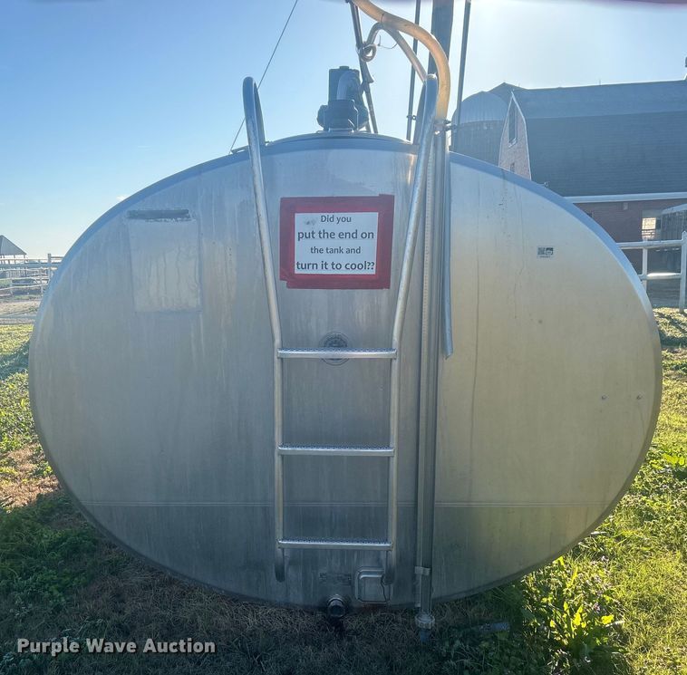 image for item DO1063 Alfa Laval Model AC3000 Stainless steel milk tank