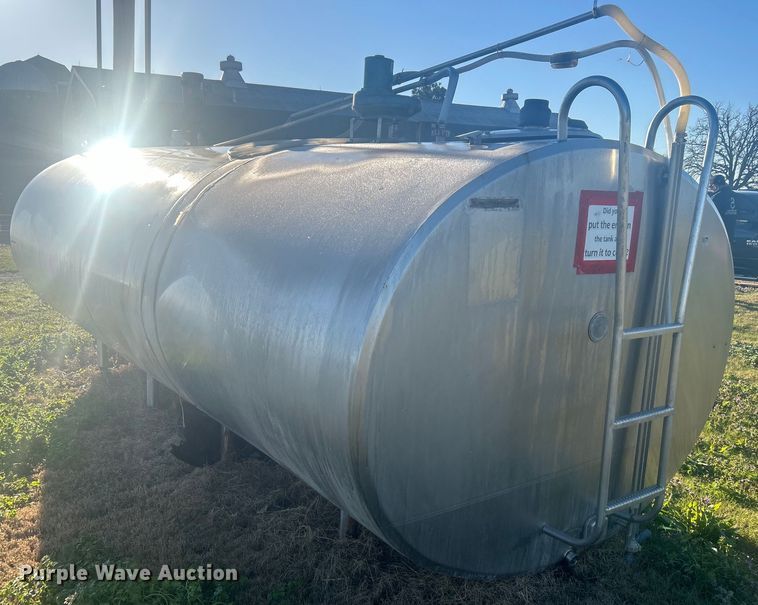 image for item DO1063 Alfa Laval Model AC3000 Stainless steel milk tank