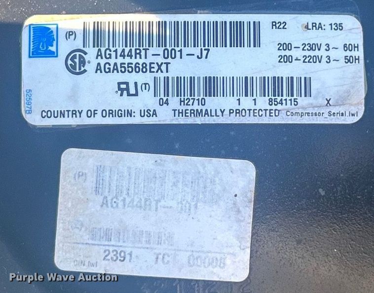 image for item DO1063 Alfa Laval Model AC3000 Stainless steel milk tank