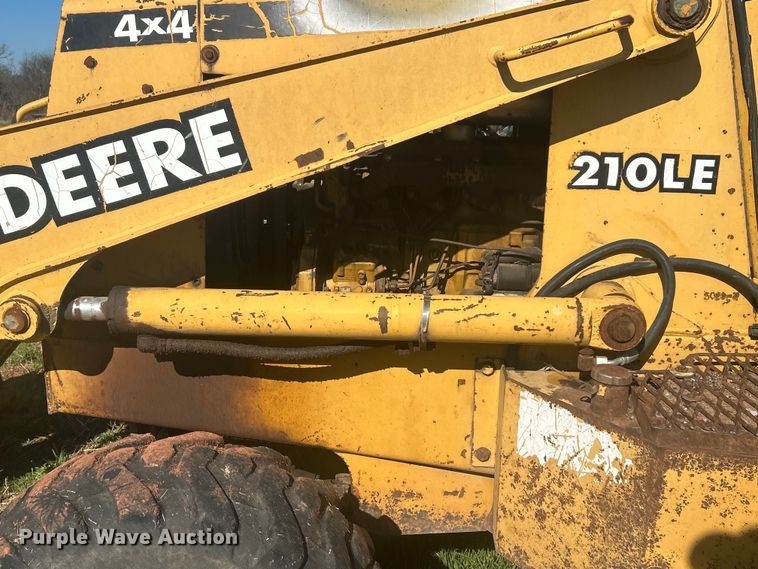 image for item DO1069 John Deere 210LE landscape tractor