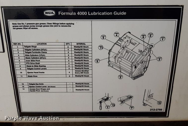 image for item DP2732 2015 Freightliner Business Class M2 106 refuse truck