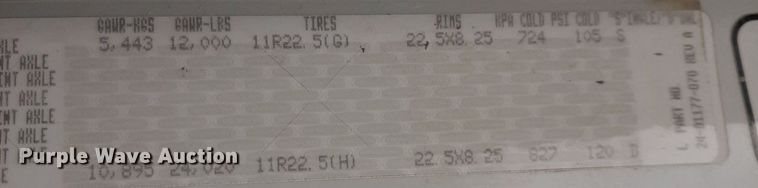 image for item DP2732 2015 Freightliner Business Class M2 106 refuse truck