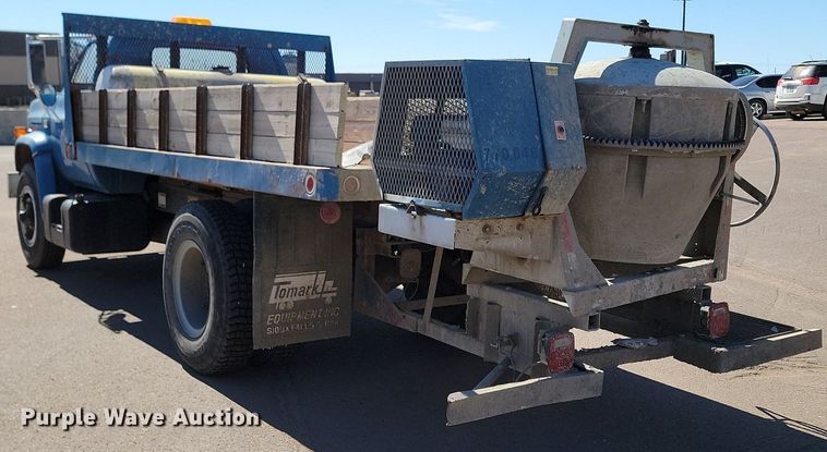 image for item DP3448 1988 Chevrolet  C70 dump flatbed truck