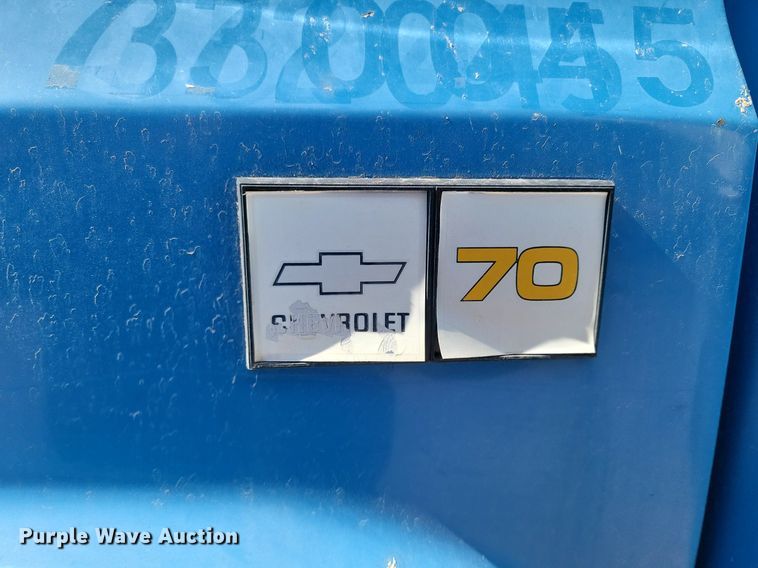 image for item DP3448 1988 Chevrolet  C70 dump flatbed truck