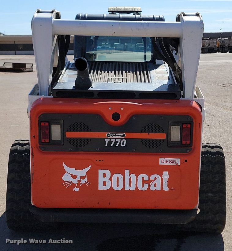 image for item DP3452 2017 Bobcat  T770 tracked skid steer loader