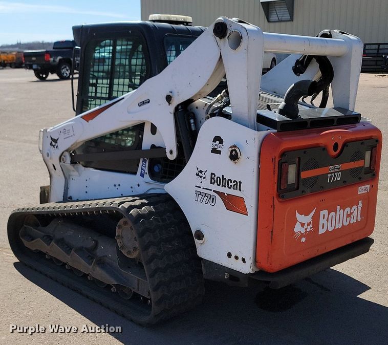 image for item DP3452 2017 Bobcat  T770 tracked skid steer loader