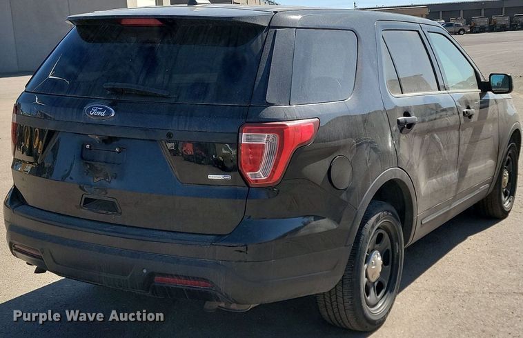 image for item DP3453 2018 Ford  Explorer Police Interceptor  SUV
