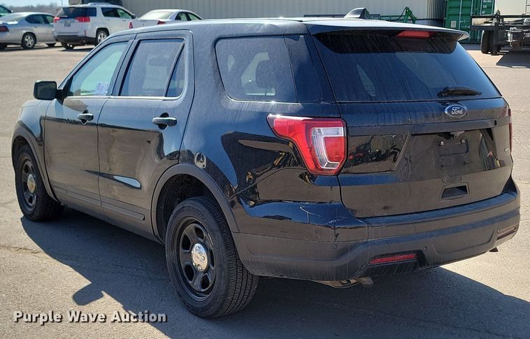 image for item DP3453 2018 Ford  Explorer Police Interceptor  SUV