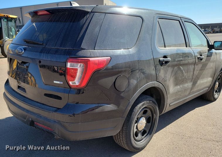 image for item DP3453 2018 Ford  Explorer Police Interceptor  SUV