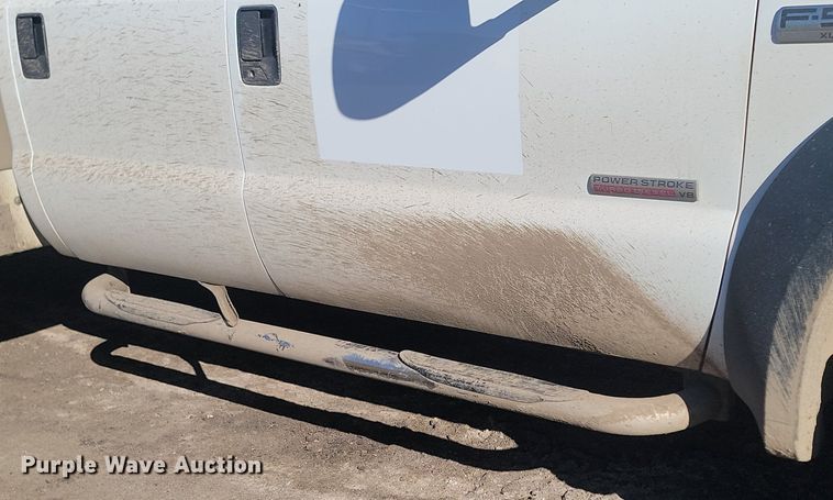 image for item DP3460 2007 Ford  F550 Super Duty XL Crew Cab utility / service truck