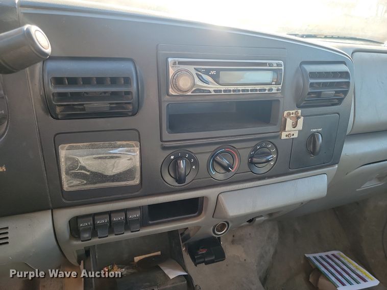 image for item DP3460 2007 Ford  F550 Super Duty XL Crew Cab utility / service truck