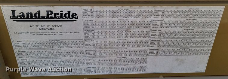 image for item DP3461 Land Pride grain drill