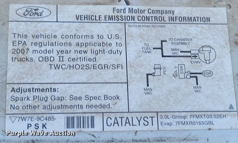 image for item DP3462 2007 Ford  Ranger  SuperCab pickup truck