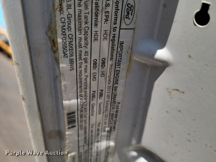 image for item DP3465 2012 Ford  F450 Super Duty  utility / service truck