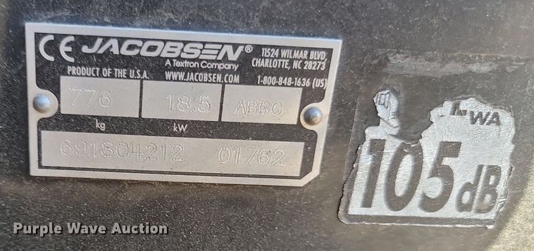 image for item DP3476 Jacobsen  Turfcat 628D lawn mower