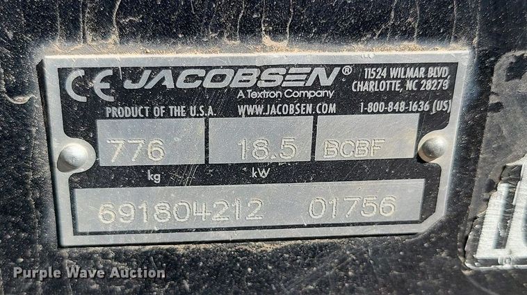 image for item DP3478 Jacobsen Turfcat 628D lawn mower