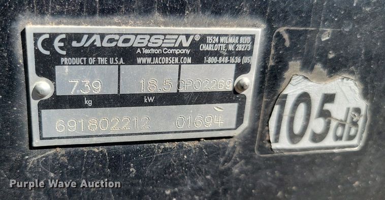 image for item DP3479 Jacobsen  Turfcat 628D  lawn mower