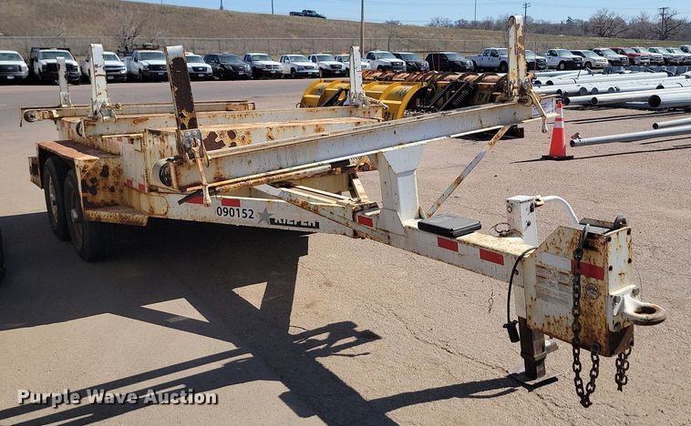 image for item DP3482 2014 Kiefer TRA/REM pole trailer