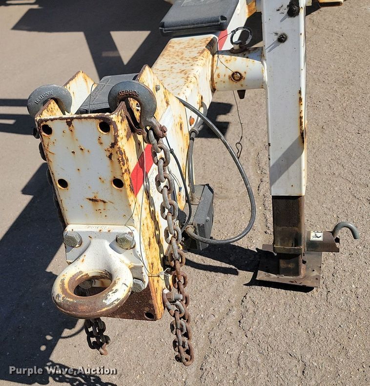 image for item DP3482 2014 Kiefer TRA/REM pole trailer