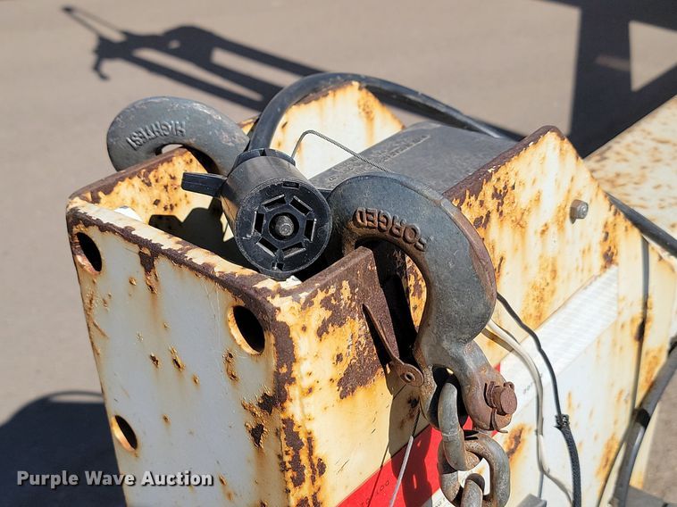 image for item DP3482 2014 Kiefer TRA/REM pole trailer