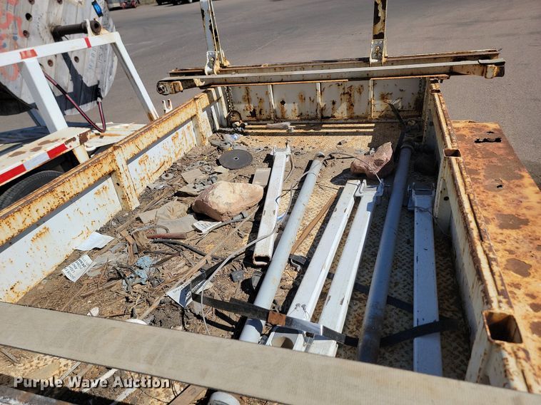 image for item DP3482 2014 Kiefer TRA/REM pole trailer