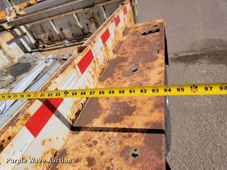 image for item DP3482 2014 Kiefer TRA/REM pole trailer