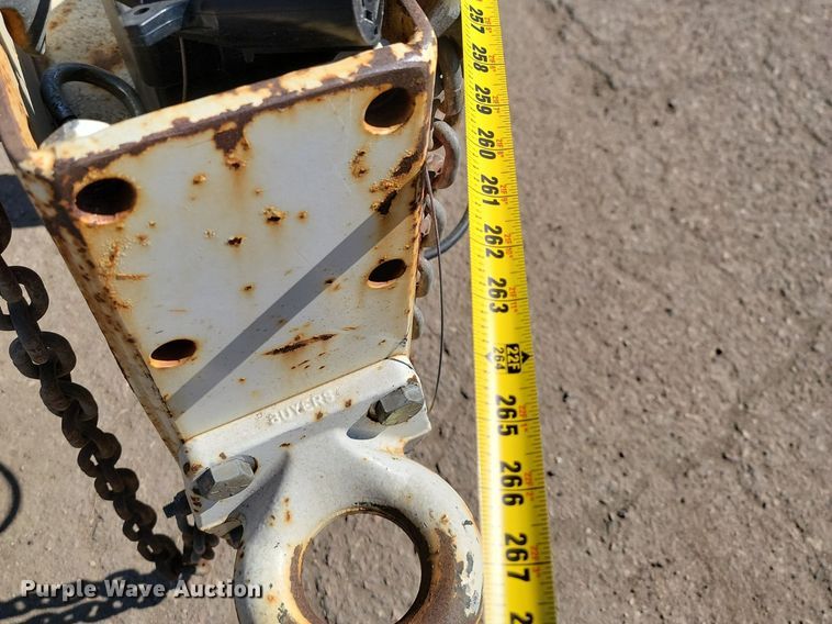 image for item DP3482 2014 Kiefer TRA/REM pole trailer