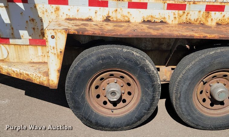 image for item DP3482 2014 Kiefer TRA/REM pole trailer