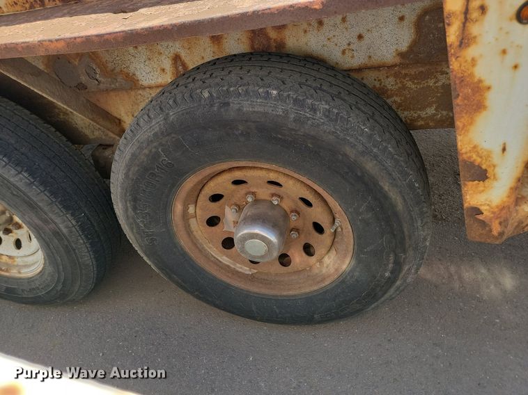 image for item DP3482 2014 Kiefer TRA/REM pole trailer