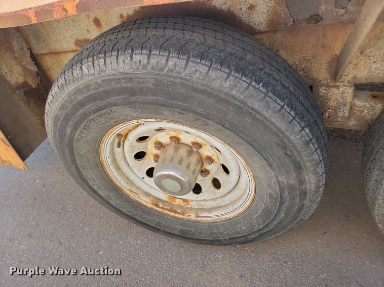 image for item DP3482 2014 Kiefer TRA/REM pole trailer