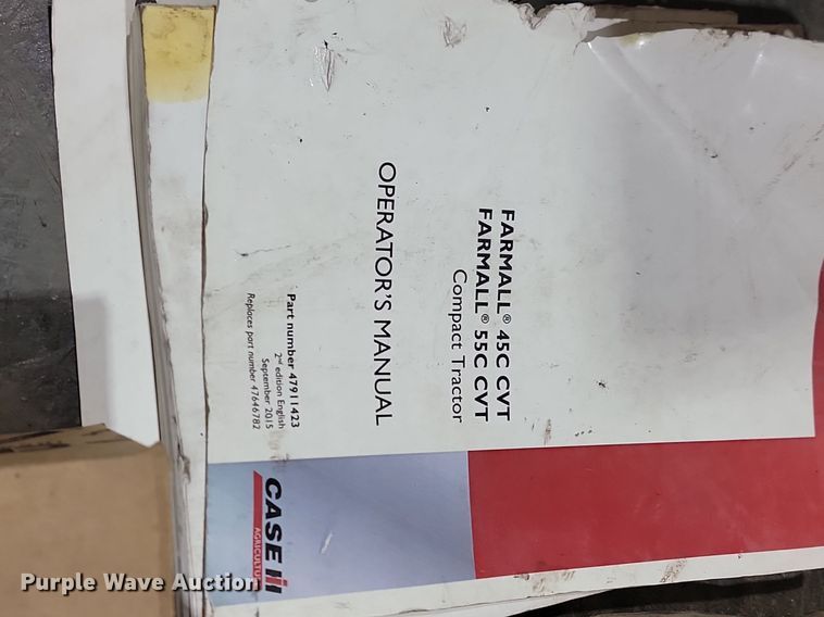 image for item DP3488 2015 Case  55C MFWD tractor