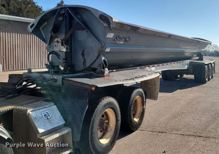 image for item DP3505 2009 SmithCo S3-43-34 side dump trailer