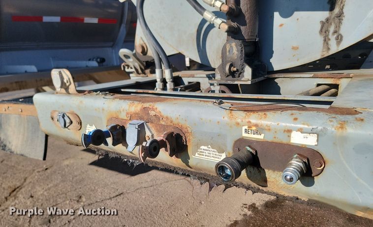 image for item DP3505 2009 SmithCo S3-43-34 side dump trailer