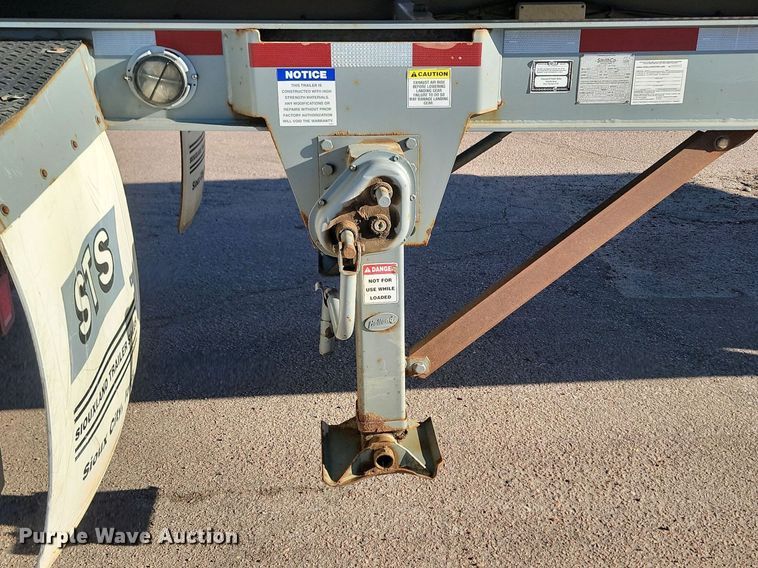 image for item DP3505 2009 SmithCo S3-43-34 side dump trailer