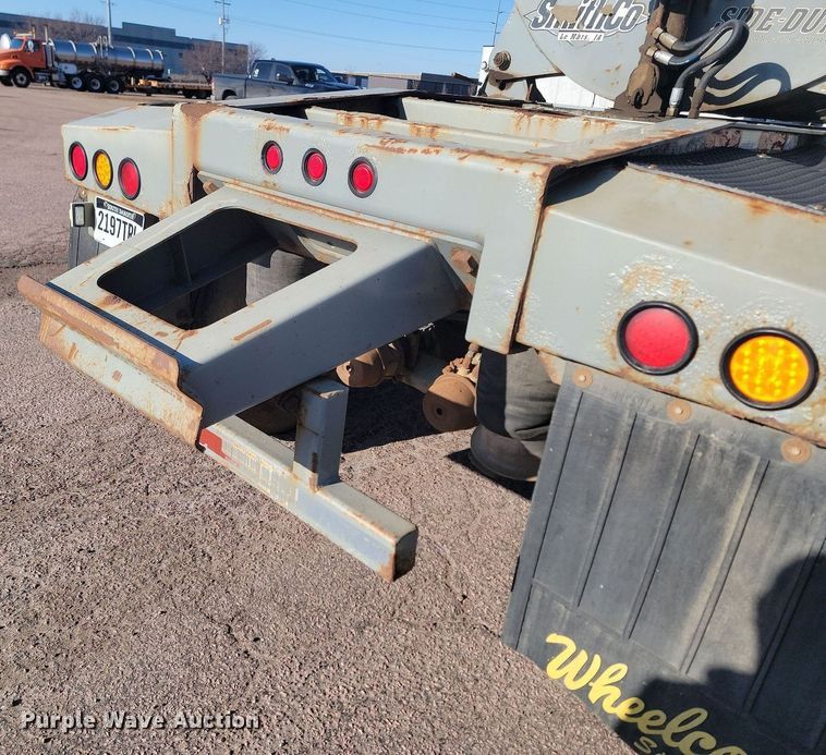 image for item DP3505 2009 SmithCo S3-43-34 side dump trailer